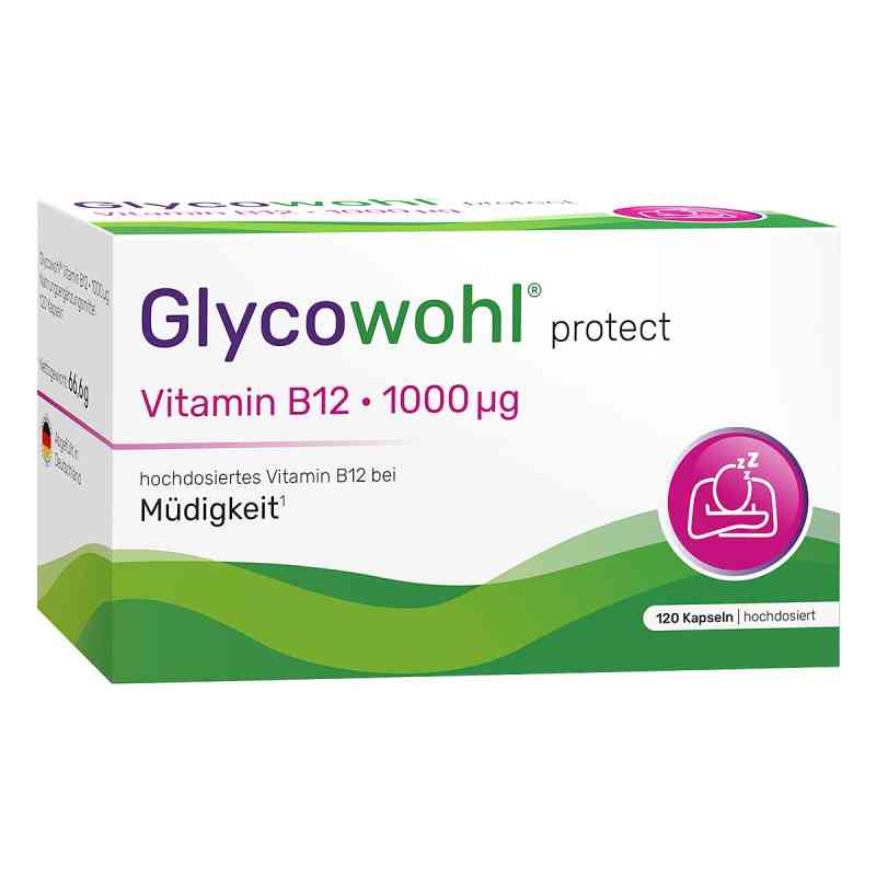 Glycowohl Vitamin B12 1000 µg Hochdosiert vegan Kapseln 120 stk von Heilpflanzenwohl GmbH PZN 18904771