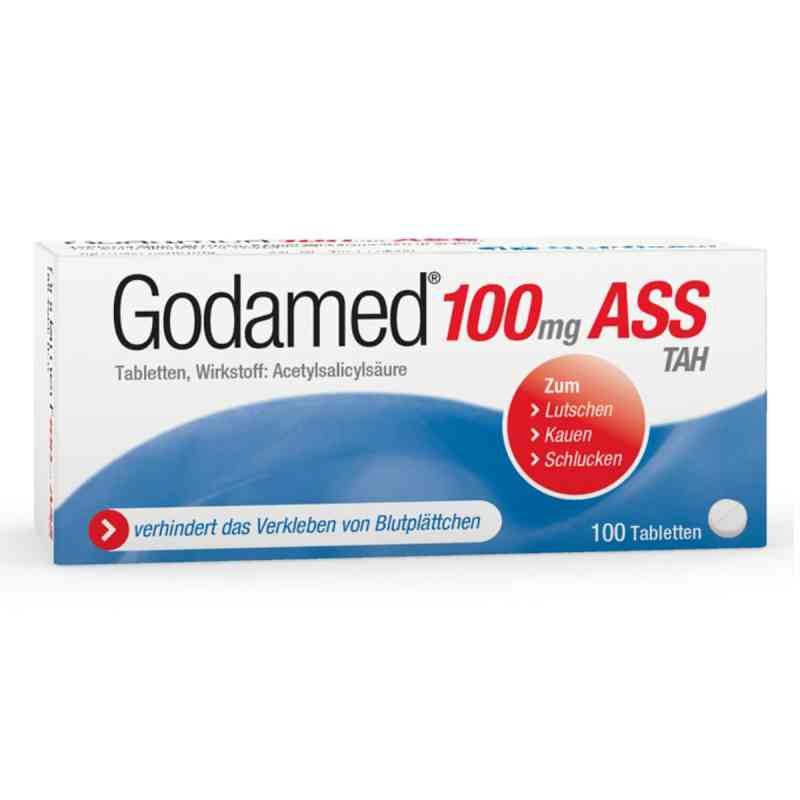 Godamed 100mg ASS TAH 100 stk von Dr. Pfleger Arzneimittel GmbH PZN 08621204