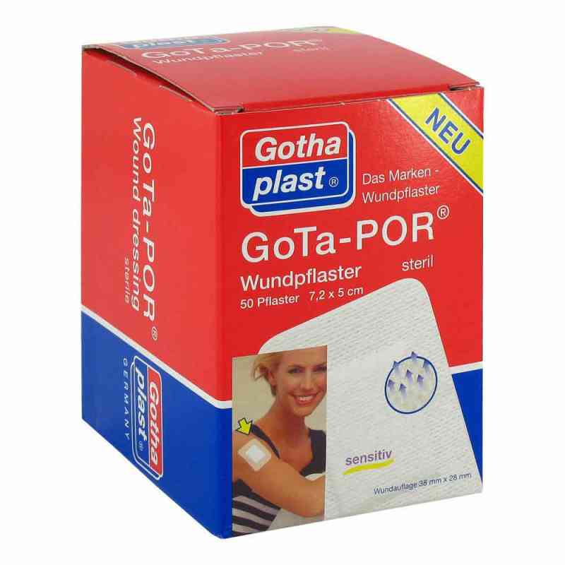 Gota-por Wundpflaster 5x7,2 cm steril 50 stk von Gothaplast GmbH PZN 04473273
