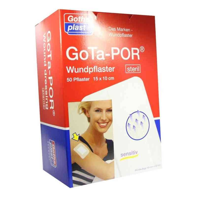 Gota-por Wundpflaster steril 100x150 mm 50 stk von Gothaplast GmbH PZN 04473652