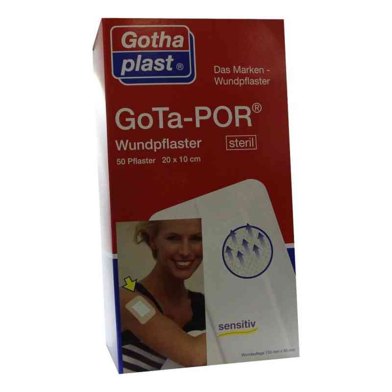 Gota-por Wundpflaster steril 100x200 mm 50 stk von Gothaplast GmbH PZN 04473675