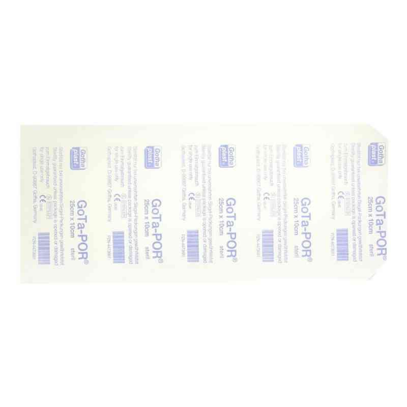 Gota-por Wundpflaster steril 100x250 mm 1 stk von Gothaplast GmbH PZN 04473681