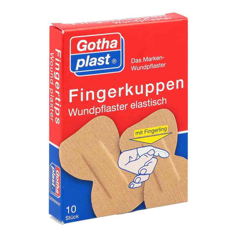Gothaplast Fingerkuppenwundpfl.ela.2 Größe mit fingerl. 10 stk von Gothaplast GmbH PZN 15575686