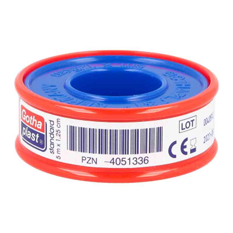 Gothaplast Heftpfl.stand.5mx1,25cm 1 stk von Gothaplast GmbH PZN 04051336