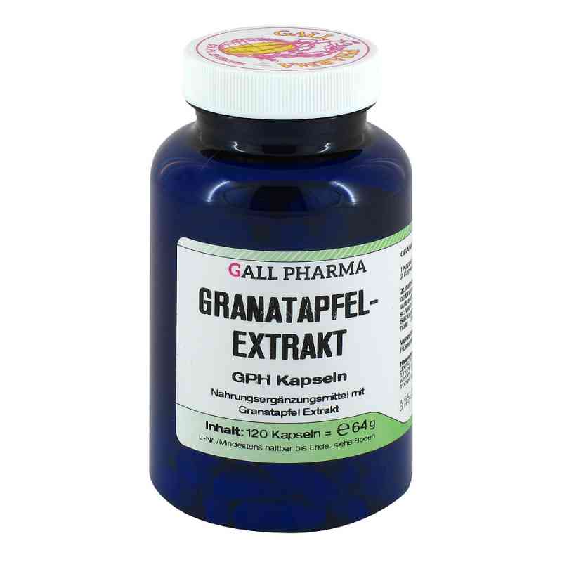 Granatapfel Extrakt Kapseln 120 stk von GALL-PHARMA GmbH PZN 03172799
