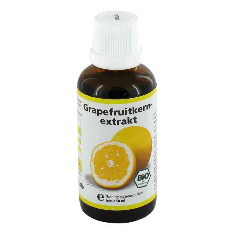 Grapefruit Kern Extrakt Bio Lösung 50 ml von SANITAS GmbH & Co. KG PZN 01160527