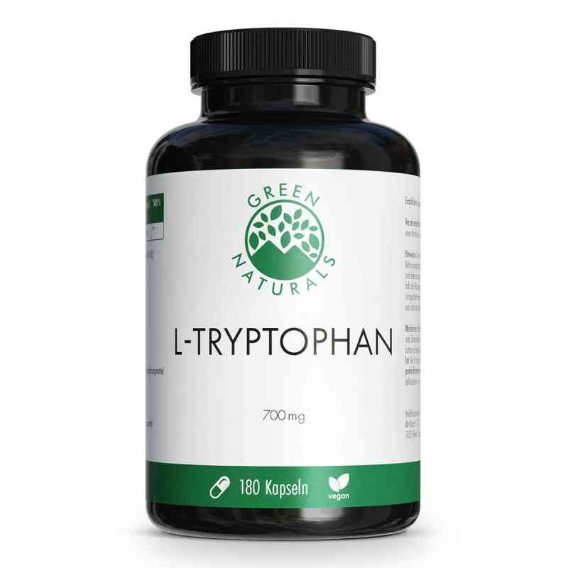 GREEN NATURALS L-Tryptophan 700 mg Hochdosis Kapseln vegan 180 stk von Heilpflanzenwohl GmbH PZN 18905641