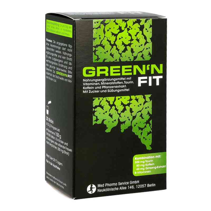 Green'n Fit Trinkgranulat 20 stk von Med Pharma Service GmbH PZN 10177886