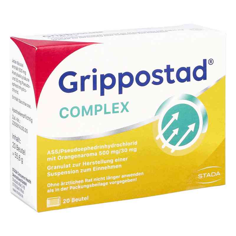 Grippostad Complex ASS/Pseudoephedrin Granulat 20 stk von STADA Consumer Health Deutschland GmbH PZN 16903477