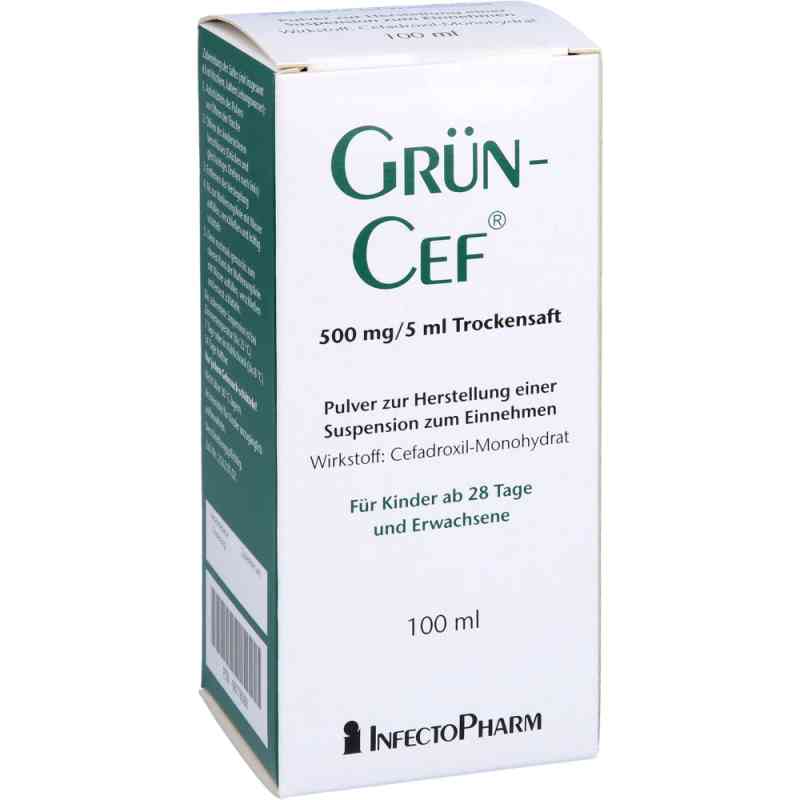 GRÜNCEF 500mg/5ml 100 ml von INFECTOPHARM Arzn.u.Consilium GmbH PZN 08776088