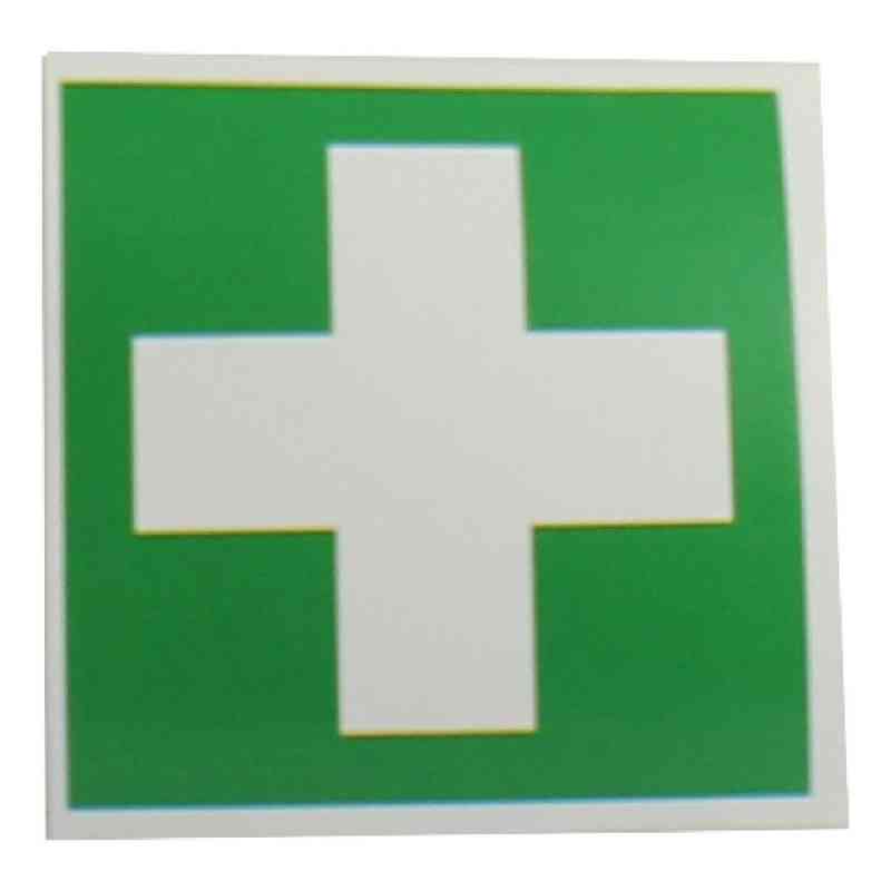Grünes Kreuz Aufkleber Verbandkasten 1 stk von Brinkmann Medical ein Unternehme PZN 03163062