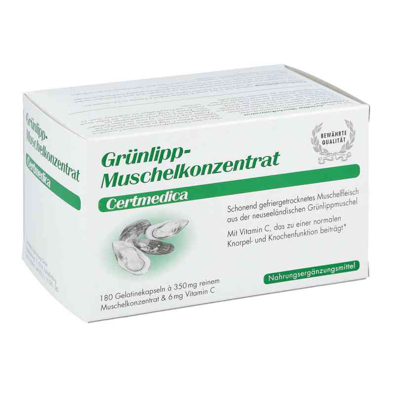 Grünlipp Muschel Konzentrat Kapseln 180 stk von Certmedica International GmbH PZN 00874288