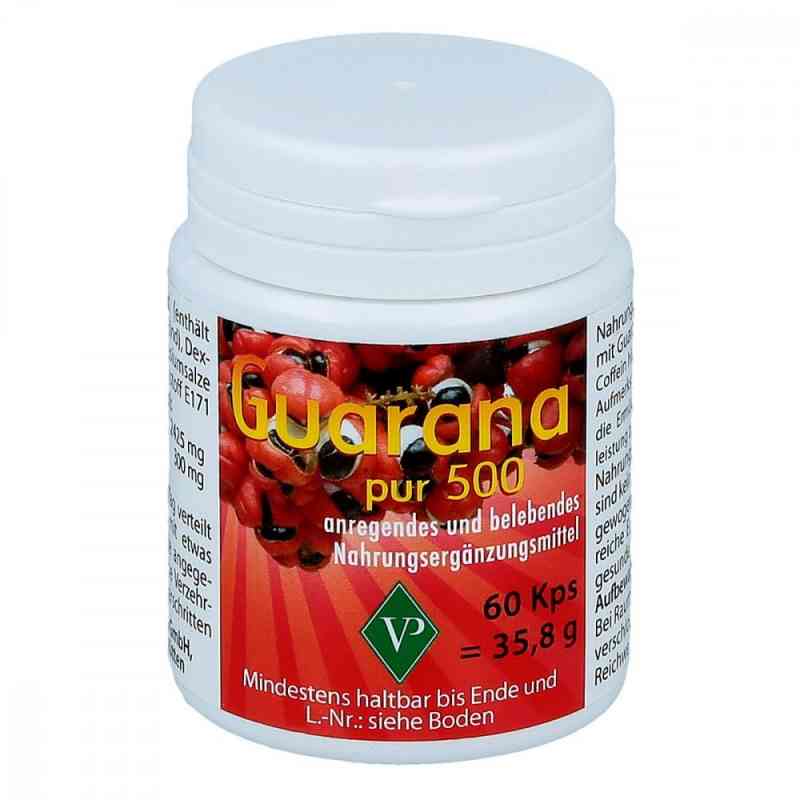 Guarana Pur 500 Kapseln 60 stk von Velag Pharma GmbH PZN 01340904