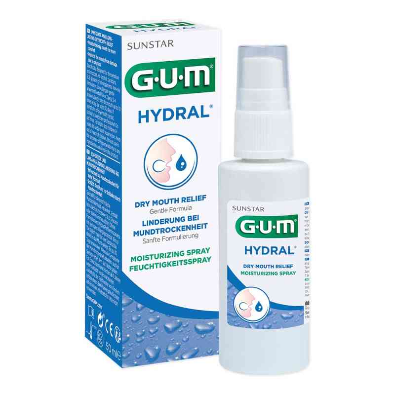 GUM HYDRAL Feuchtigkeitsspray 50 ml von Sunstar Deutschland GmbH PZN 10311540
