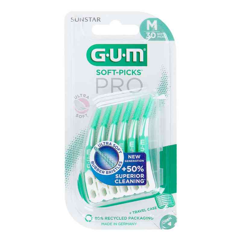 GUM SOFT-PICKS PRO Interdentalbürsten Medium 30 stk von Sunstar Deutschland GmbH PZN 18468347