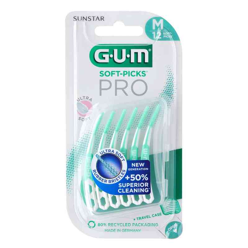 GUM SOFT-PICKS PRO Medium 12 stk von Sunstar Deutschland GmbH PZN 18468330