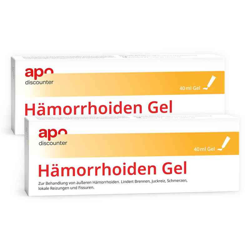 Hämorrhoiden Gel von apodiscounter  2x40 ml von PK Benelux Pharma Care BV PZN 08105888