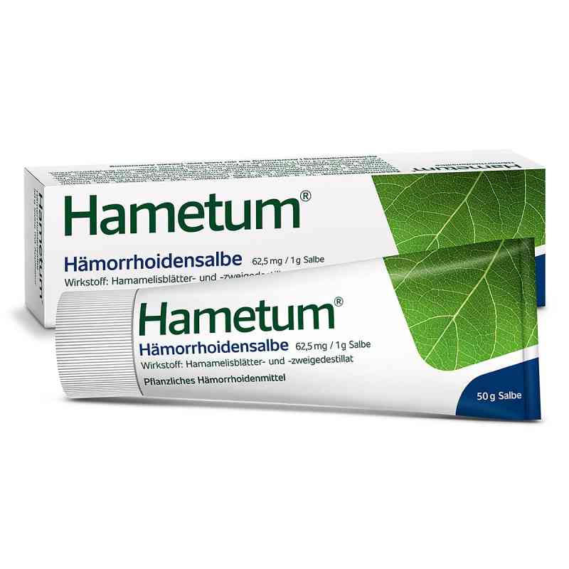 Hametum Hämorrhoidensalbe 50 g von Dr.Willmar Schwabe GmbH & Co.KG PZN 07579894