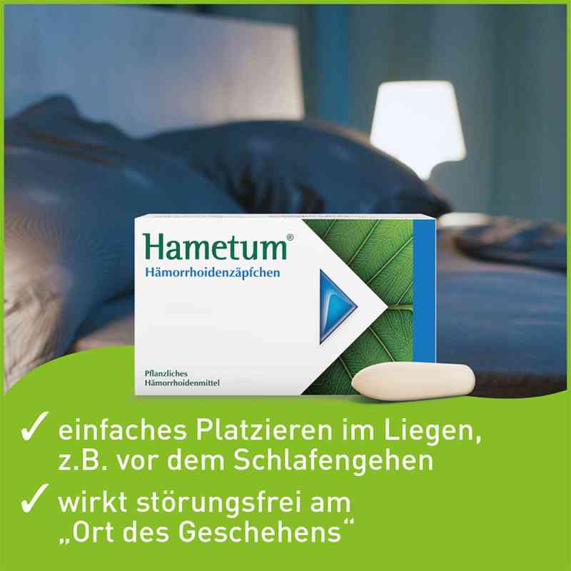 Hametum Hämorrhoidenzäpfchen 10 stk günstig bei apo.com