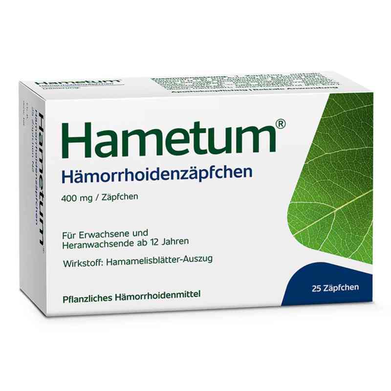 Hametum Hämorrhoidenzäpfchen 25 stk von Dr.Willmar Schwabe GmbH & Co.KG PZN 07619576