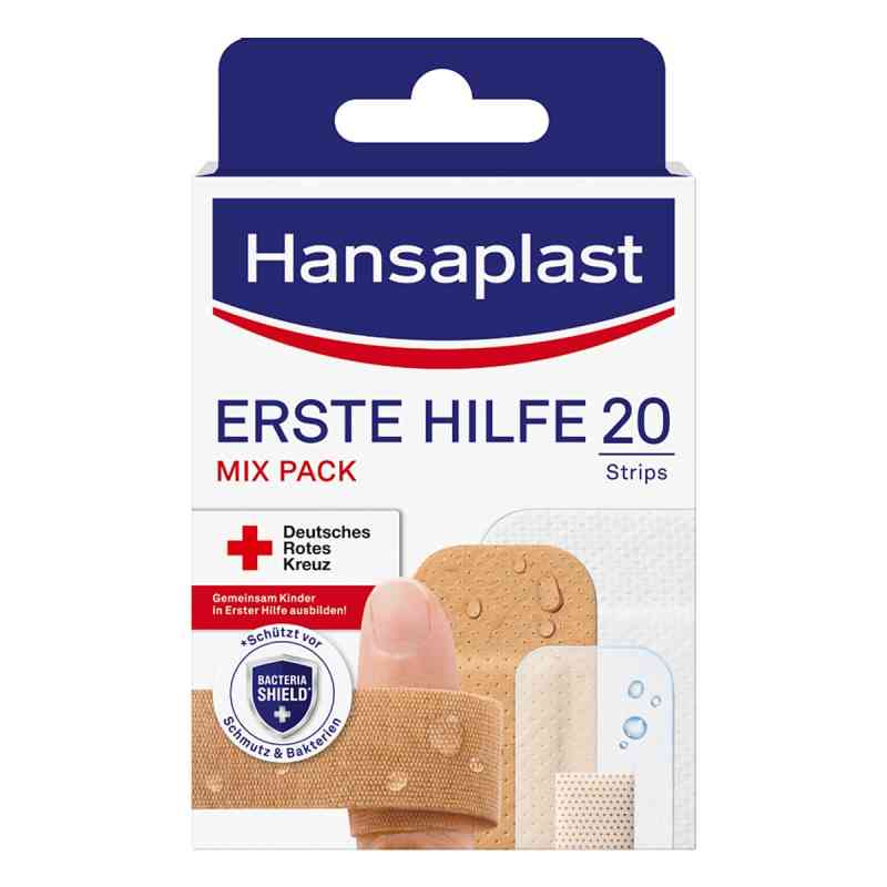 Hansaplast Erste Hilfe Pflaster Mix 20 stk von Beiersdorf AG PZN 11663488