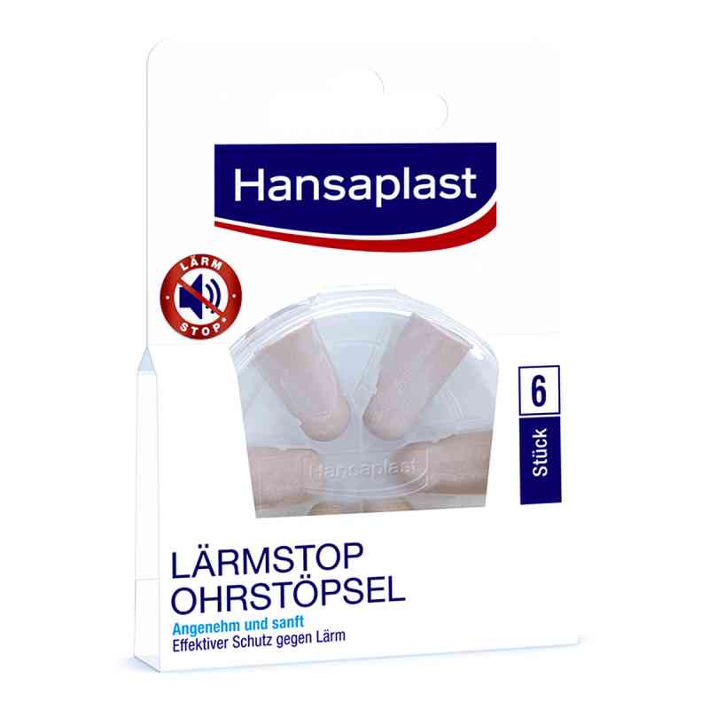 Hansaplast Lärmstop Ohrstöpsel 6 stk von Beiersdorf AG PZN 04979274