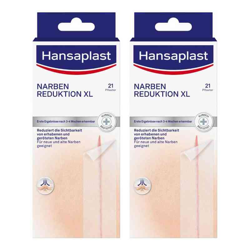 Hansaplast Pflaster zur Behandlung von Narben Xl 2x21 stk von Beiersdorf AG PZN 08104844