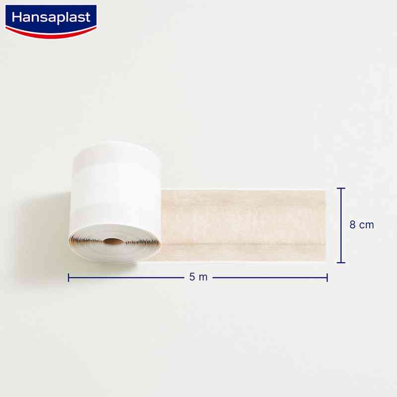 Hansaplast Soft Pflaster 5mx8cm Rolle 1 stk