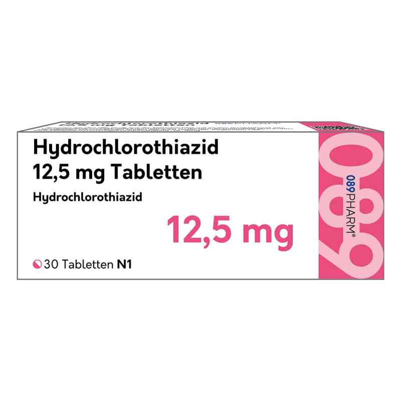 Hct-089pharm 12,5 Mg Tabletten 30 stk von 089PHARM GmbH PZN 18424887