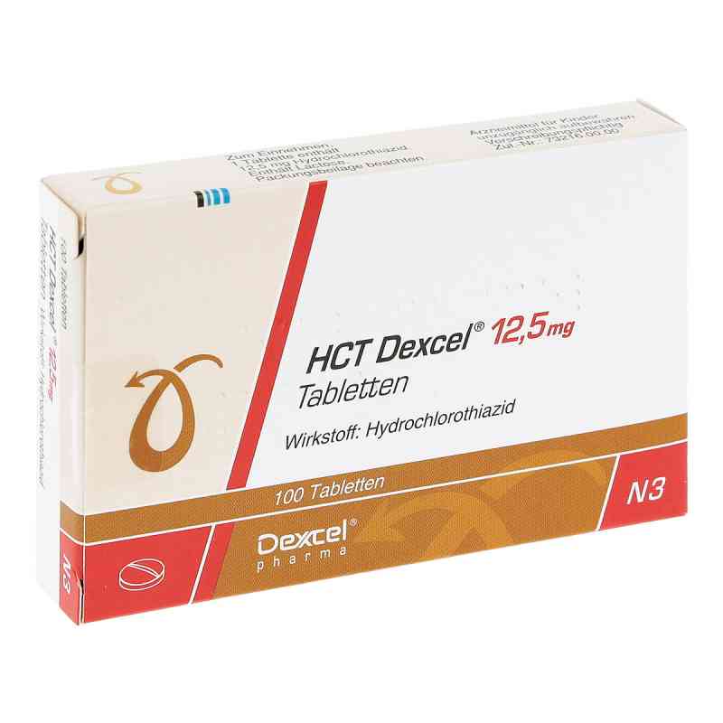 HCT Dexcel 12,5mg 100 stk von Dexcel Pharma GmbH PZN 07745950