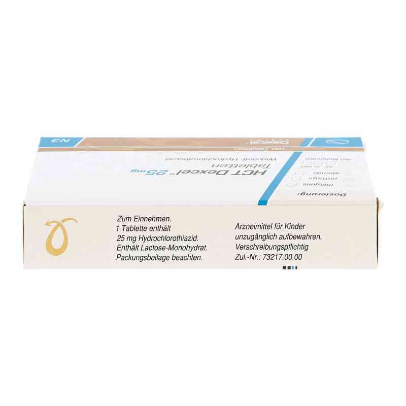 HCT Dexcel 25mg 100 stk online kaufen günstig bei apo.com