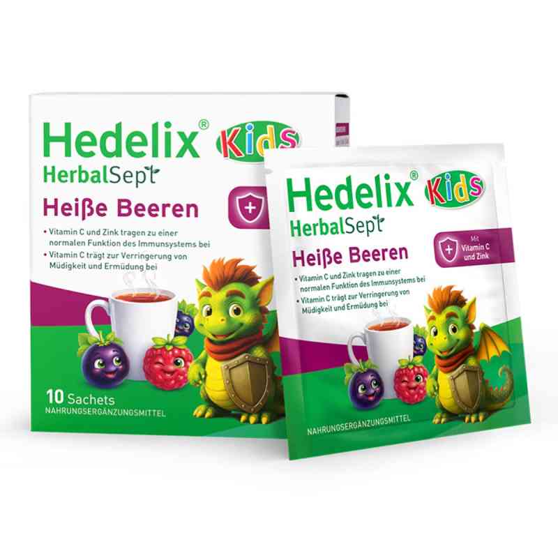 Hedelix Herbal Sept Heißgetränk Heiße Beeren 10X10 g von Dr. Theiss Naturwaren GmbH PZN 20587823
