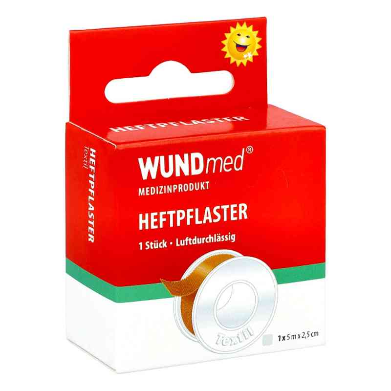 Heftpflaster Textil 2,5 cmx5 m 1 stk von Axisis GmbH PZN 09735068