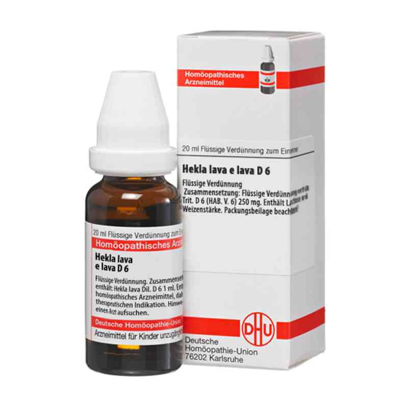 Hekla lava e lava D6 Dilution 20 ml von DHU-Arzneimittel GmbH & Co. KG PZN 11111599