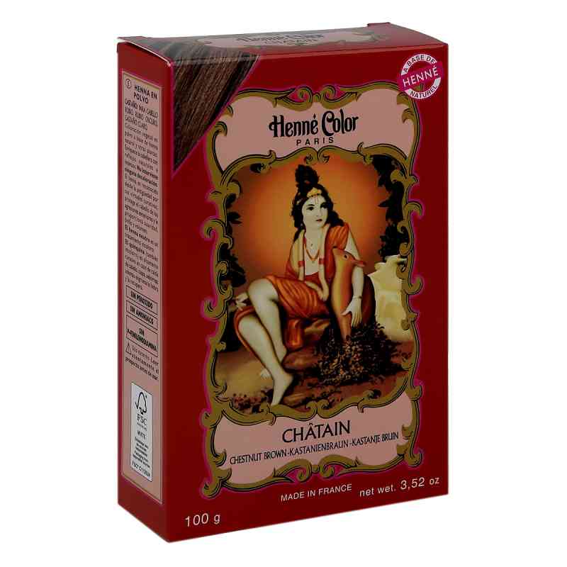 Henna Color Pulver kastanienbraun Chatain 100 g von Apotheker Bauer & Cie. PZN 09940779