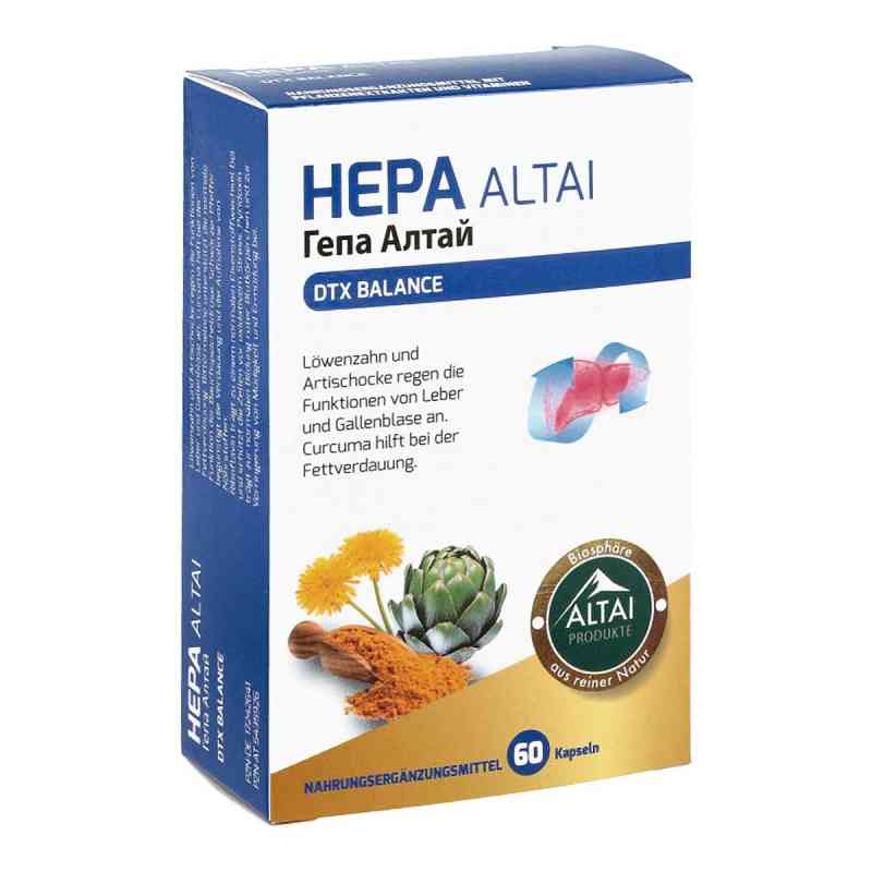 Hepa Altai Kapseln 60 stk von PHARMAFOCUS HEALTHCARE s.r.o. PZN 17242641