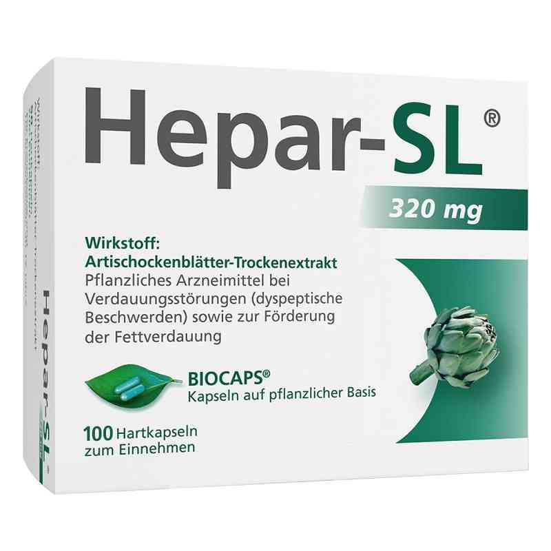 Hepar SL 320 mg Hartkapseln 100 stk von MCM KLOSTERFRAU Vertr. GmbH PZN 09530449