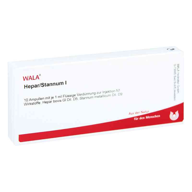 Hepar Stannum I Ampullen 10X1 ml von WALA Heilmittel GmbH PZN 01223587