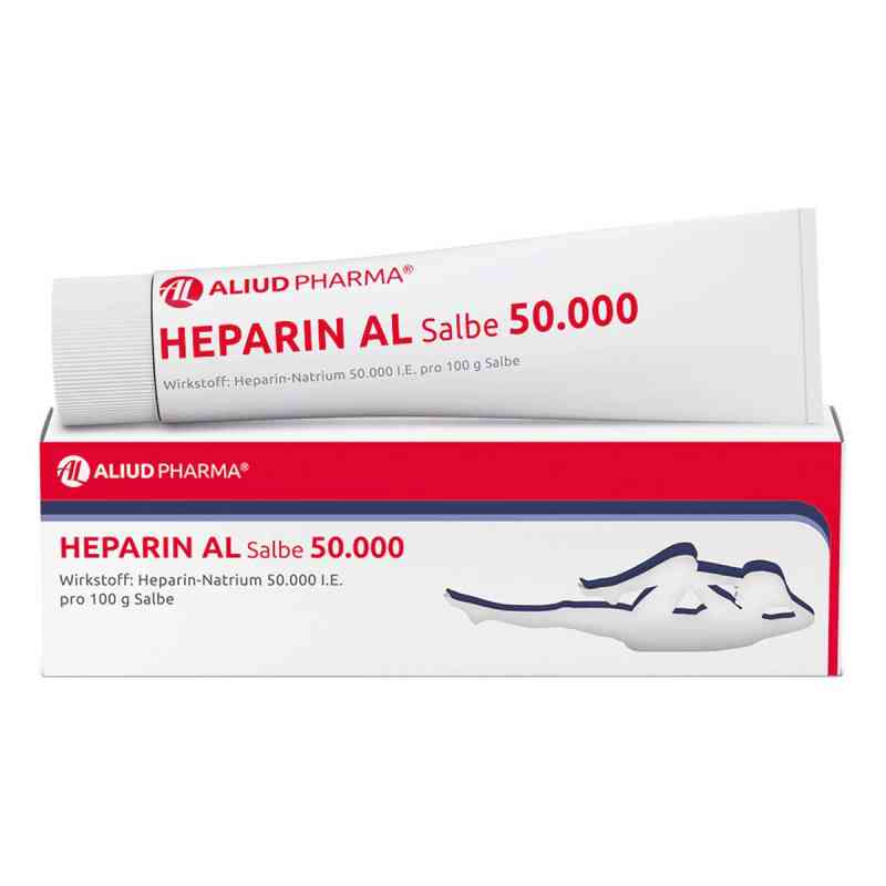 Heparin AL Salbe 50.000 bei Prellungen oder Blutergüssen 100 g von ALIUD Pharma GmbH PZN 04668350