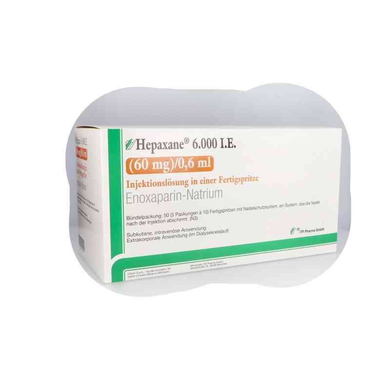 Hepaxane 6.000 I.e. 60 mg/0,6 ml iniecto -lsg.f-spr. 50 stk von ITF Pharma GmbH PZN 15637996