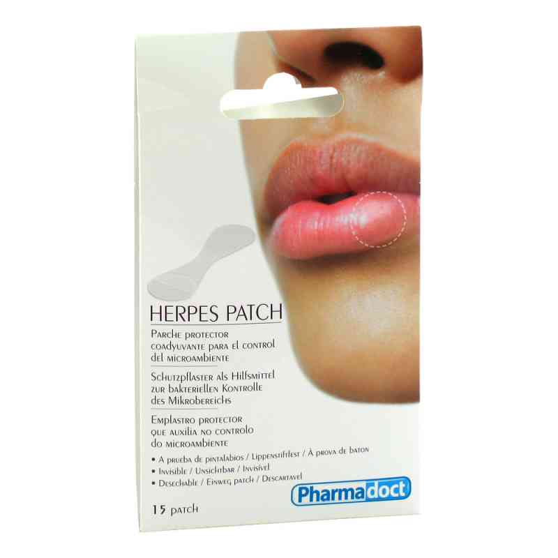 Herpes Patch 15 stk von Axisis GmbH PZN 07569594
