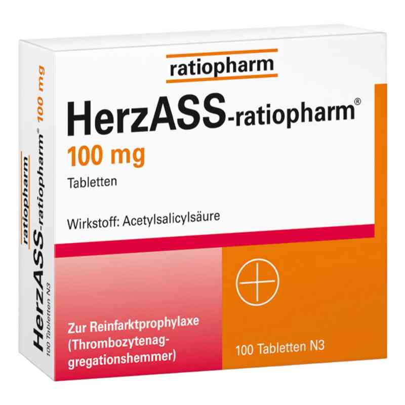 HerzASS-ratiopharm 100 mg 100 stk von ratiopharm GmbH PZN 04561936