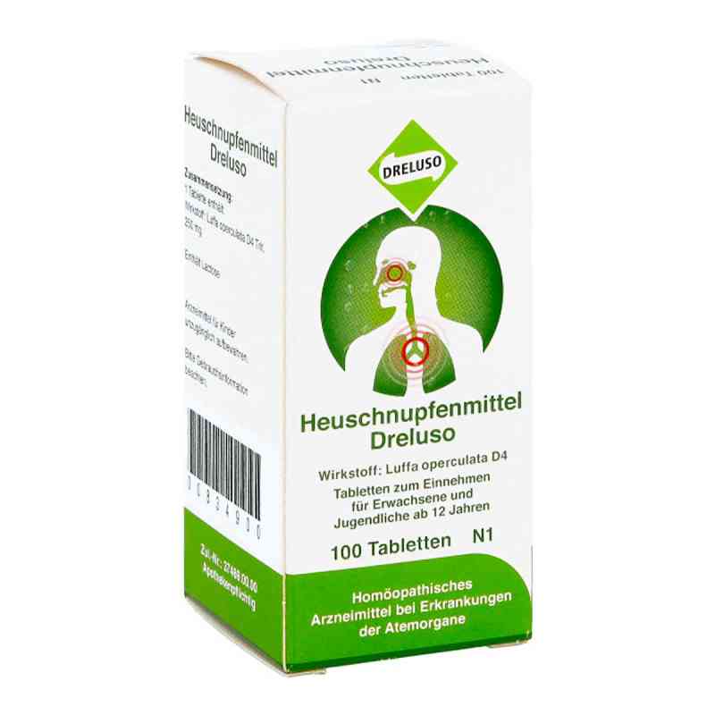 Heuschnupfenmittel Dreluso Tabletten 100 stk von Dreluso-Pharmazeutika Dr.Elten & Sohn GmbH PZN 00834900