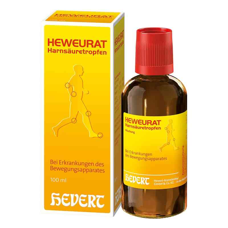 Heweurat Harnsäuretropfen 100 ml von Hevert-Arzneimittel GmbH & Co. KG PZN 13863240