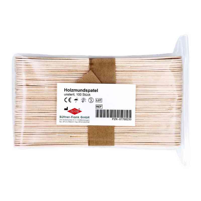 Holzmundspatel 100 stk von Büttner-Frank GmbH PZN 07768230
