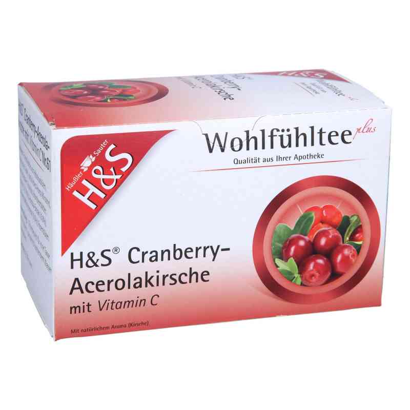 H&S Cranberry-Acerolakirsche mit Vitamin C Fbtl. 20X2.8 g von H&S Tee - Gesellschaft mbH & Co. PZN 17454283