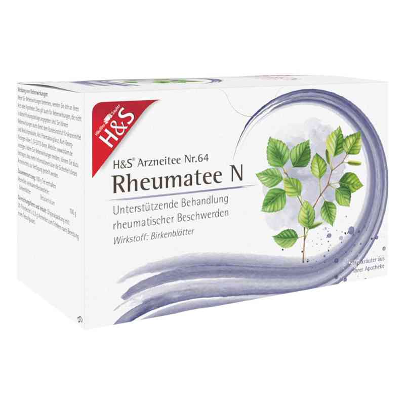 H&s Rheumatee N Filterbeutel 20X2.0 g von H&S Tee - Gesellschaft mbH & Co. PZN 15578578