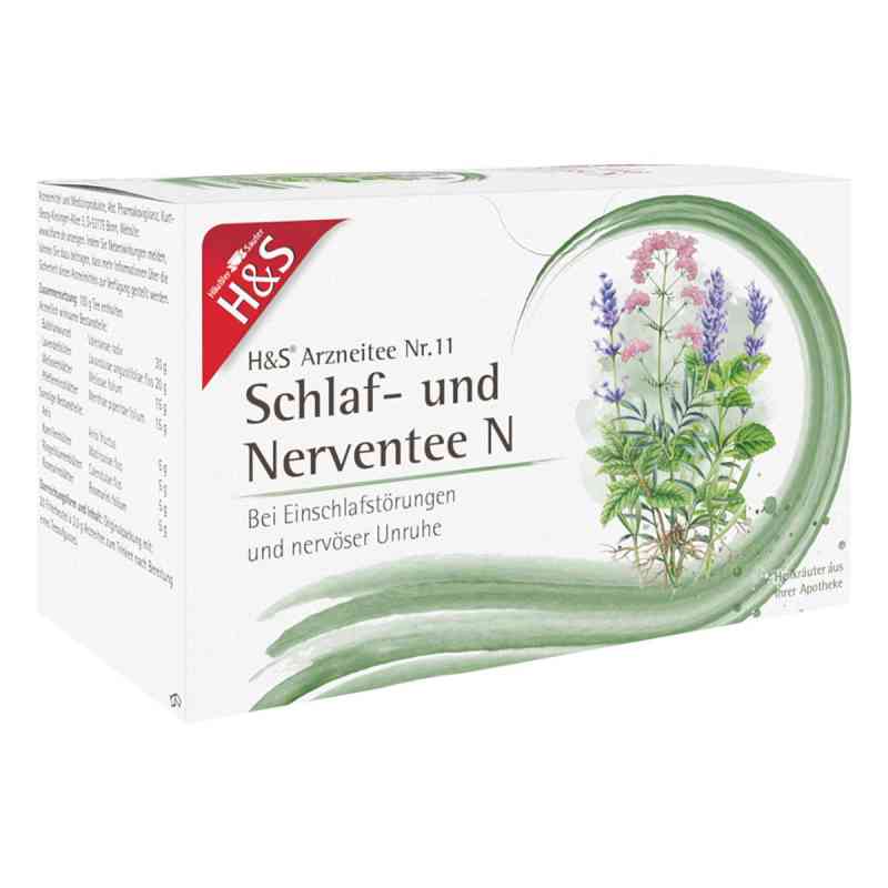 H&s Schlaf- und Nerventee N Filterbeutel 20X2.0 g von H&S Tee - Gesellschaft mbH & Co. PZN 13587981