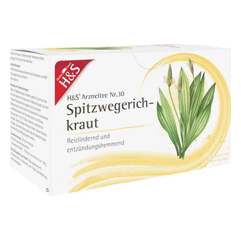 H&S Spitzwegerichkraut 20X1.5 g von H&S Tee - Gesellschaft mbH & Co. PZN 03430379