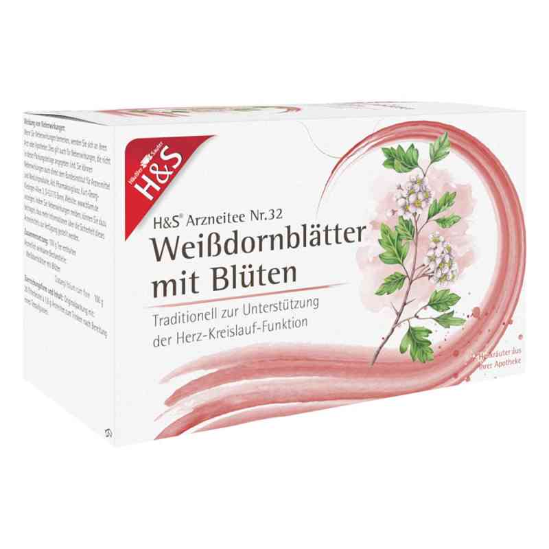 H&S Weißdornblätter mit Blüten 20X1.6 g von H&S Tee - Gesellschaft mbH & Co. PZN 03140196